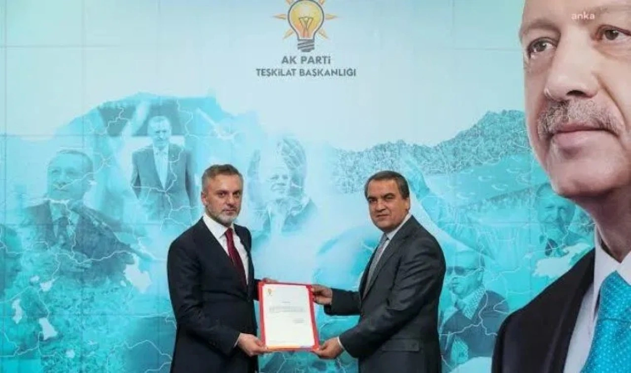 AKP Kadirli İlçe Başkanı görevinden istifa etti