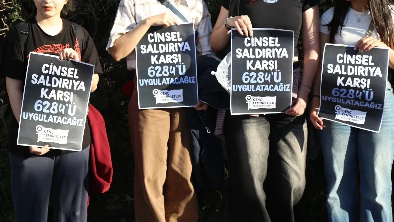 ESOGÜ'de kadınlardan cinsel şiddet protestosu: ‘Faillerle aynı kampüste olmayacağız’